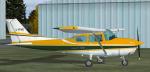 FSX default Cessna 172 repaint textures for the real world Canadian registered C-FTWE